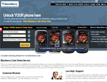Tablet Screenshot of blackberry-code.com